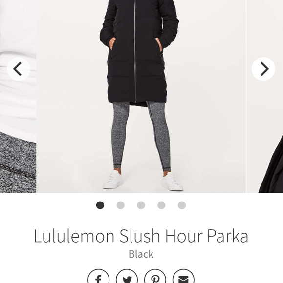 Lululemon Slush Hour Parka sz 10 - Picture 10 of 13